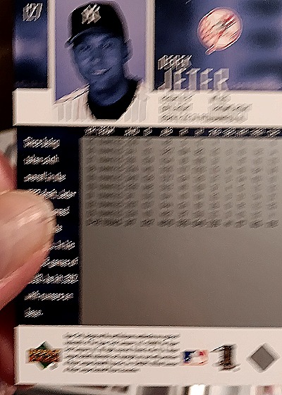 2004 Upper Deck #127 Derek Jeter — back