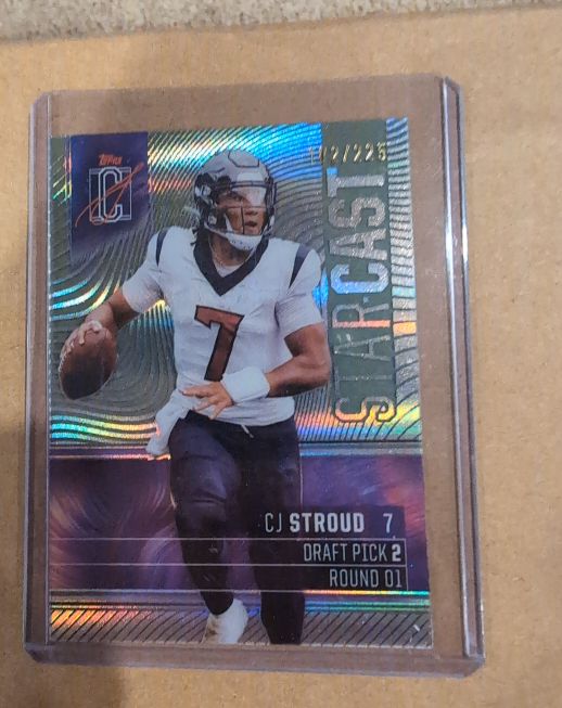 2024 Topps Signature Class #SC-2 CJ Stroud Starcast — front