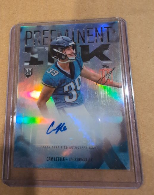 2024 Topps Signature Class Preeminent Ink #Cam Little — front