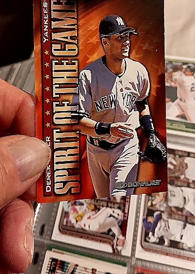 1998 Donruss #404 Derek Jeter Spirit of the Game — front