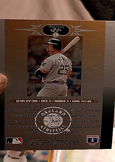 1997 Skybox Metal Universe #71 Dante Bichette — back