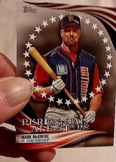 2019 Topps Update #PAS-26 Mark McGwire Perennial All-Stars — front