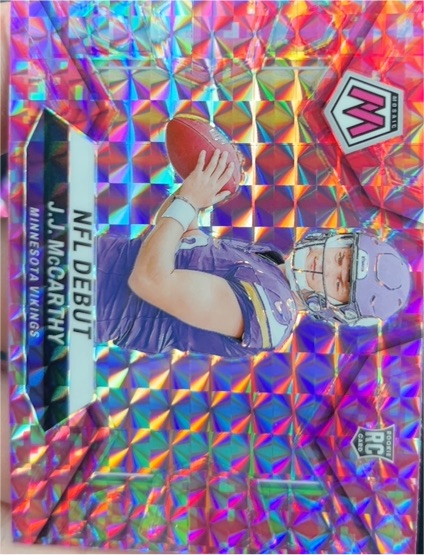 2024 Panini Mosaic NFL Debut #275 J.J. McCarthy — front