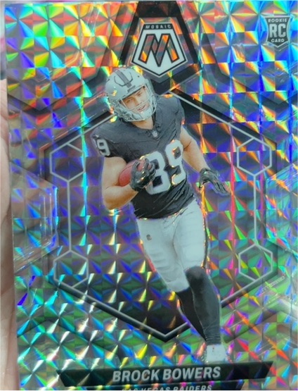 2024 Panini Mosaic #313 Brock Bowers — front