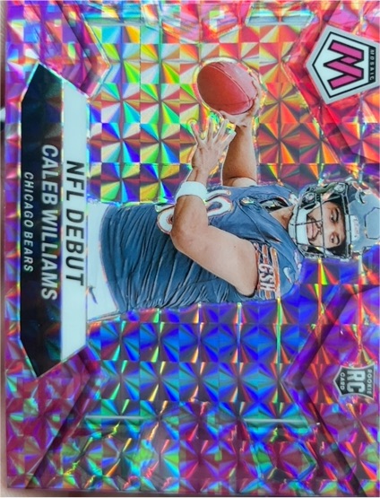 2024 Panini Mosaic NFL Debut #289 Caleb Williams — front