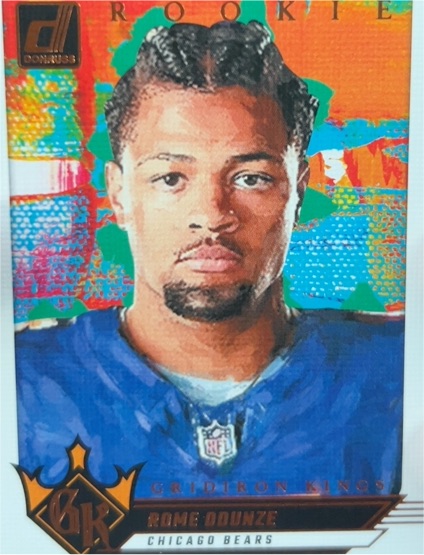 2024 Donruss #7 Rome Odunze Rookie Gridiron Kings — front