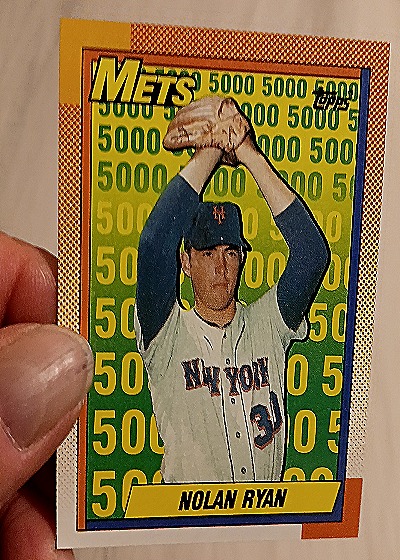 1990 Topps #2 Nolan Ryan — front