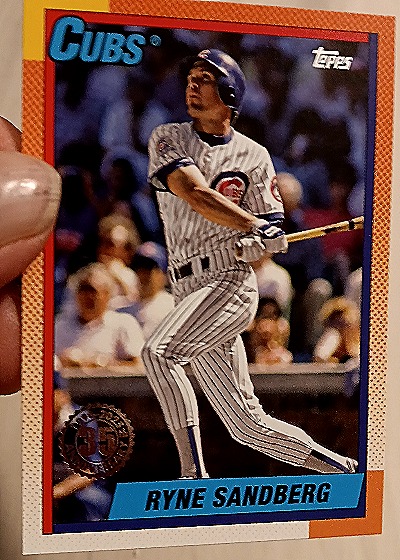 2025 Topps Series 1 - 1990 Topps Baseball #T90-71 Ryne Sandberg — front