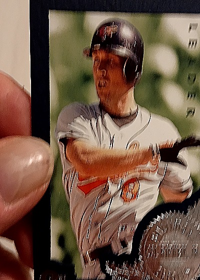1996 Fleer EXL #9 Cal Ripken Baltimore Orioles — front