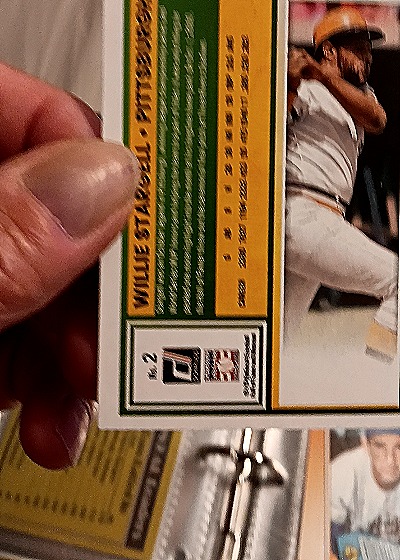1992 Donruss #2 Willie Stargell — back