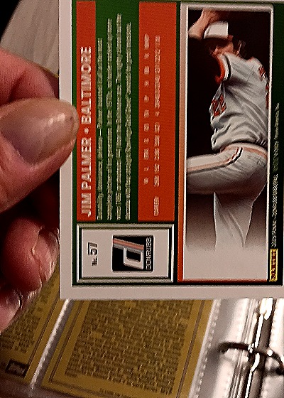 2025 Donruss #57 Jim Palmer — back