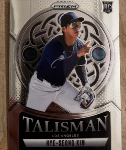 2025 Panini Prizm #19 Hye-Seong Kim Talisman — front