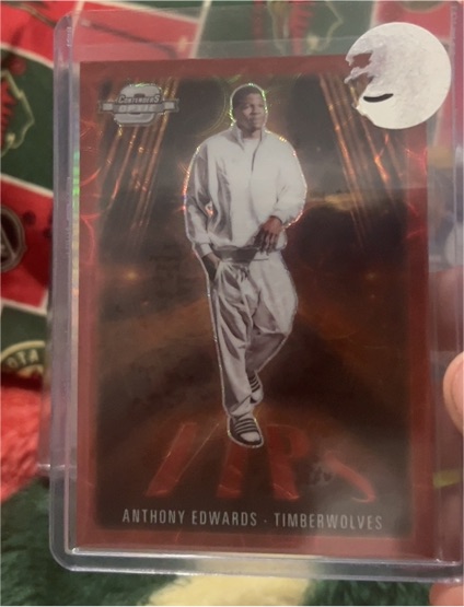 2023-24 Panini Contenders Optic VIPS #5 Anthony Edwards — front