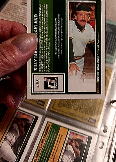 2025 Donruss #68 Billy Martin — back