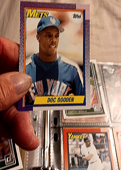1990 Topps Traded Doc Gooden Mets — front