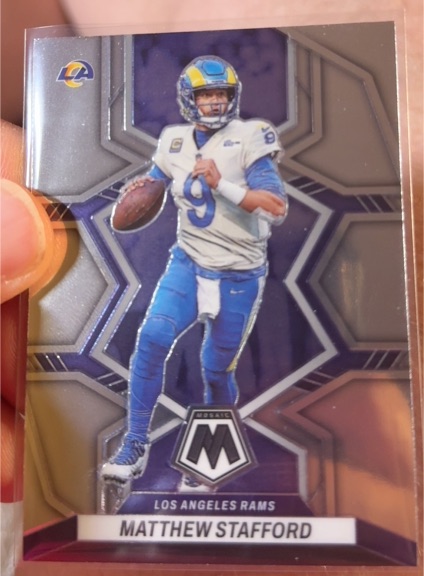 2022 Panini Mosaic #108 Matthew Stafford — front