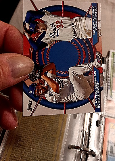 2025 Topps Series 2 #DD-8 Clayton Kershaw / Sandy Koufax — front