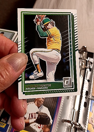 2025 Panini Donruss #12 Catfish Hunter — front