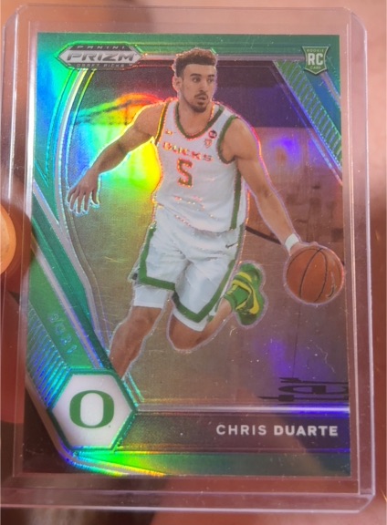 2021 Panini Prizm Draft Picks #23 Chris Duarte — front