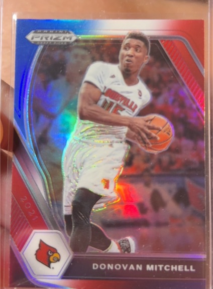 2021 Panini Prizm Draft Picks #81 Donovan Mitchell — front