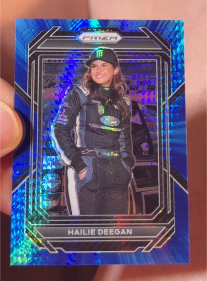 2023 Panini Prizm #9 Hailie Deegan — front
