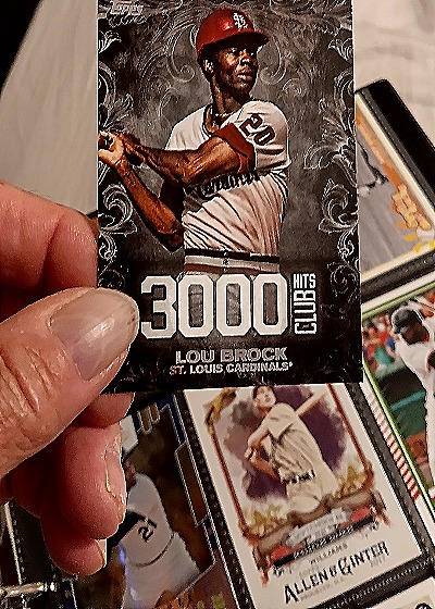 2016 Topps Update 3000 Hits Club #3000H-17 Lou Brock — front