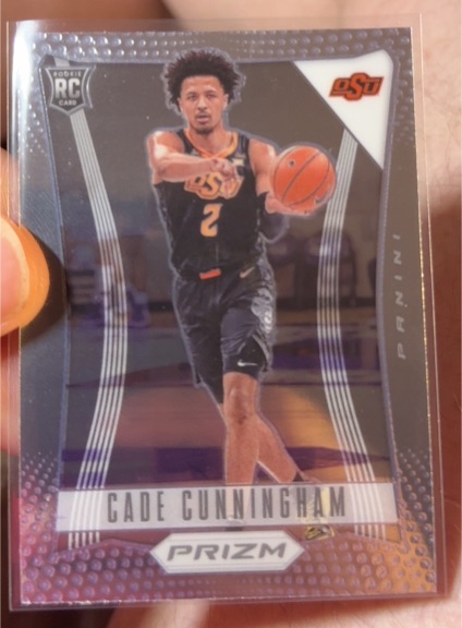 2021 Panini Prizm Draft Picks #1 Cade Cunningham — front