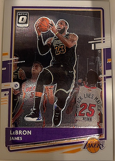 2020-21 Panini Donruss Optic #13 LeBron James — front