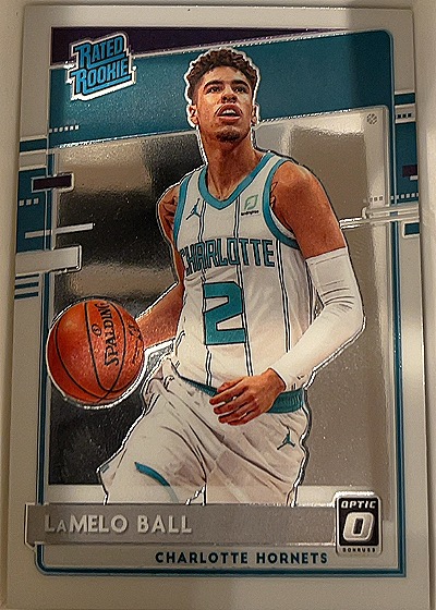 2020-21 Donruss Optic #153 LaMelo Ball — front