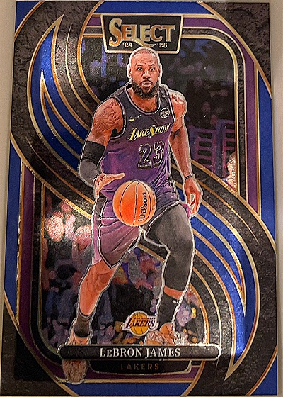 2024-25 Panini Select #111 LeBron James — front