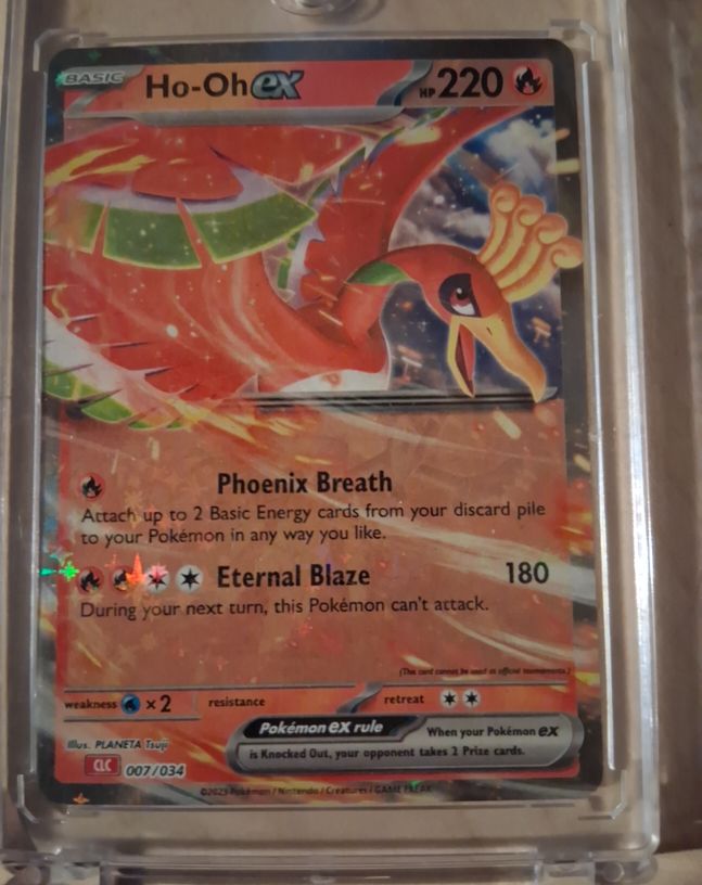 2023 Pokemon Classic Collection #007 Ho-Oh ex — front