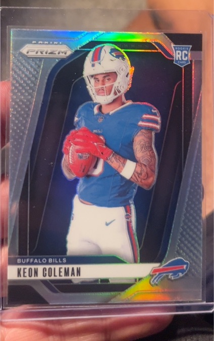 2024 Panini Prizm #23 Keon Coleman — front