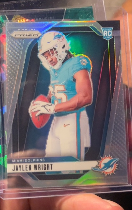 2024 Panini Prizm #18 Jaylen Wright — front
