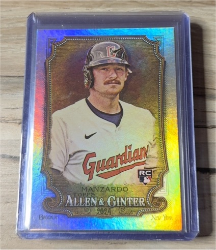 2024 Topps Allen & Ginter #167 Kyle Manzardo — front