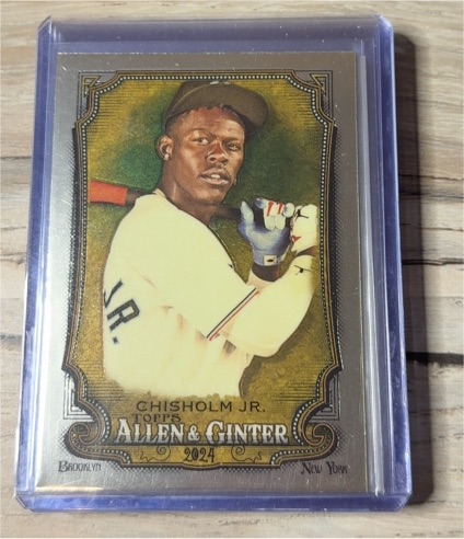 2024 Topps Allen & Ginter #13 Jazz Chisholm Jr. — front