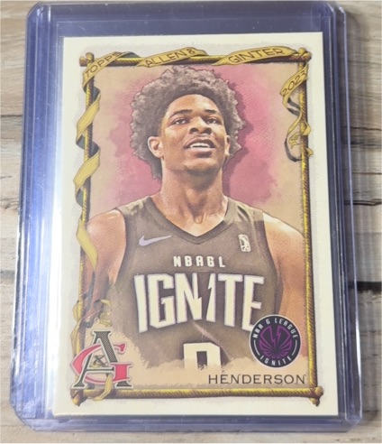 2023 Topps Allen & Ginter #265 Scoot Henderson — front