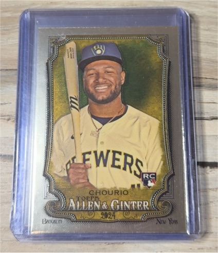 2024 Topps Allen & Ginter #276 Jackson Chourio — front