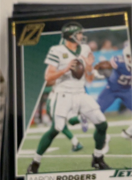 2023 Panini #12 Aaron Rodgers — front