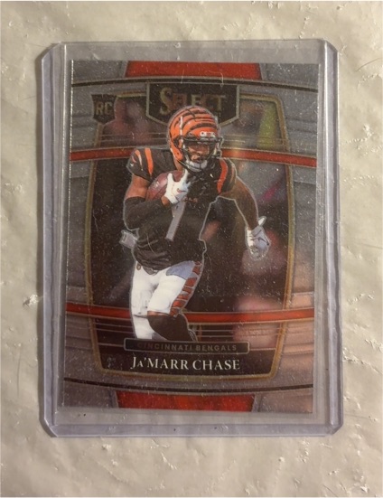 2021 Panini Select Concourse #47 Ja'Marr Chase — front