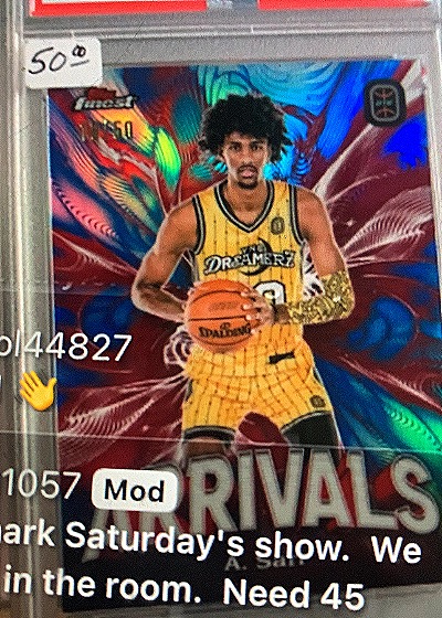 2021-22 Panini NBA Hoops Yellow BONES HYLAND RC ROOKIE Yellow Parallel #224 — front