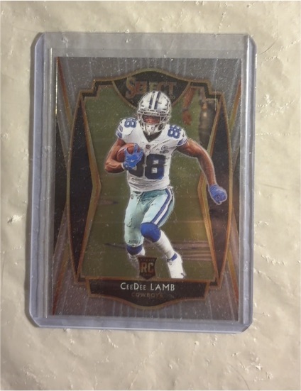 2020 Panini Select Premier Level #157 CeeDee Lamb Rookie — front
