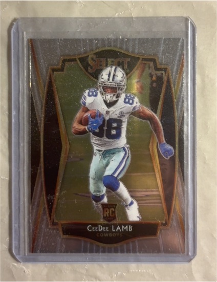 2020 Panini Select #157 CeeDee Lamb Rookie Premier Level Rookie — front
