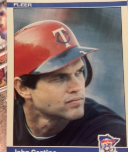 1984 Fleer #560 John Castino — front