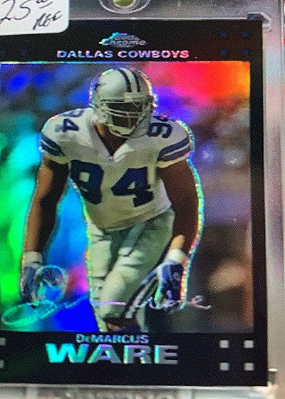 2007 Topps Chrome #TC148 DeMarcus Ware — front