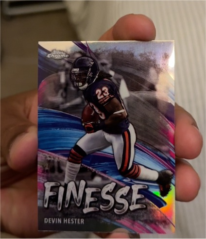 2024 Topps Chrome #F-20 Devin Hester Finesse — front