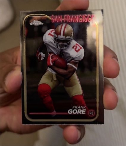 2024 Topps Chrome #179 Frank Gore — front