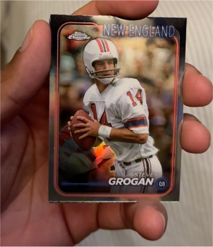2024 Topps Chrome #132 Steve Grogan — front