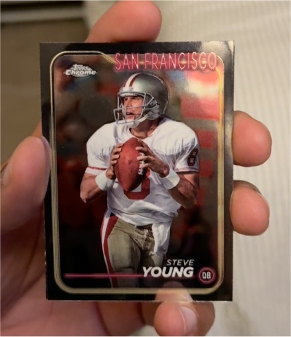 2024 Topps Chrome #178 Steve Young — front