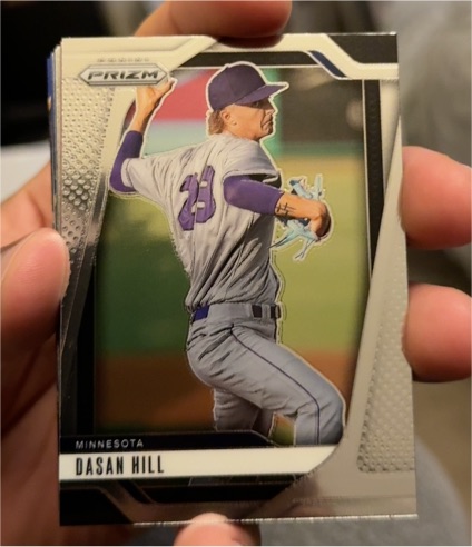 2025 Panini Prizm #251 Dasan Hill — front