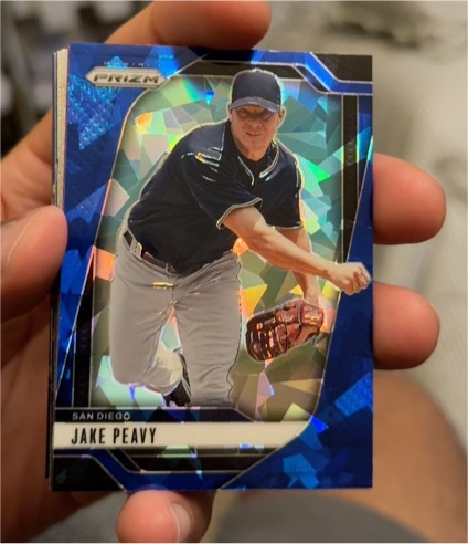 2025 Panini Prizm #? Jake Peavy — front